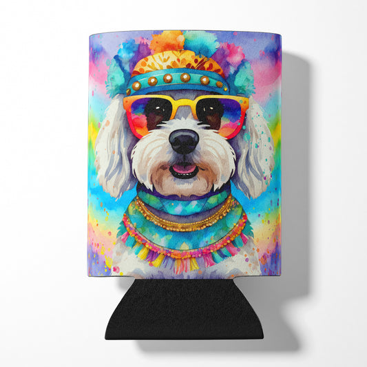 Buy this Bichon Frise Hippie Dawg Can or Bottle Hugger