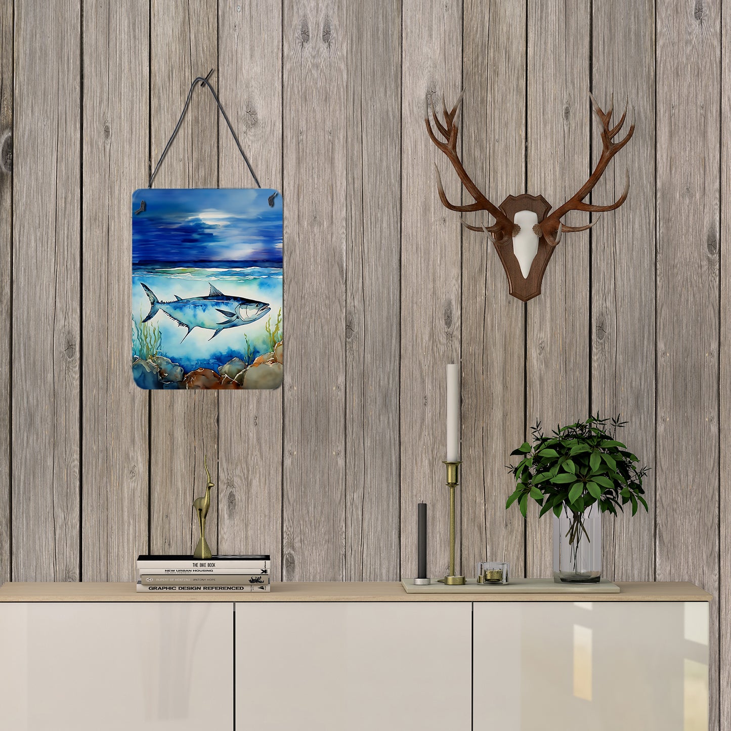 Bluefin Tuna Wall or Door Hanging Prints