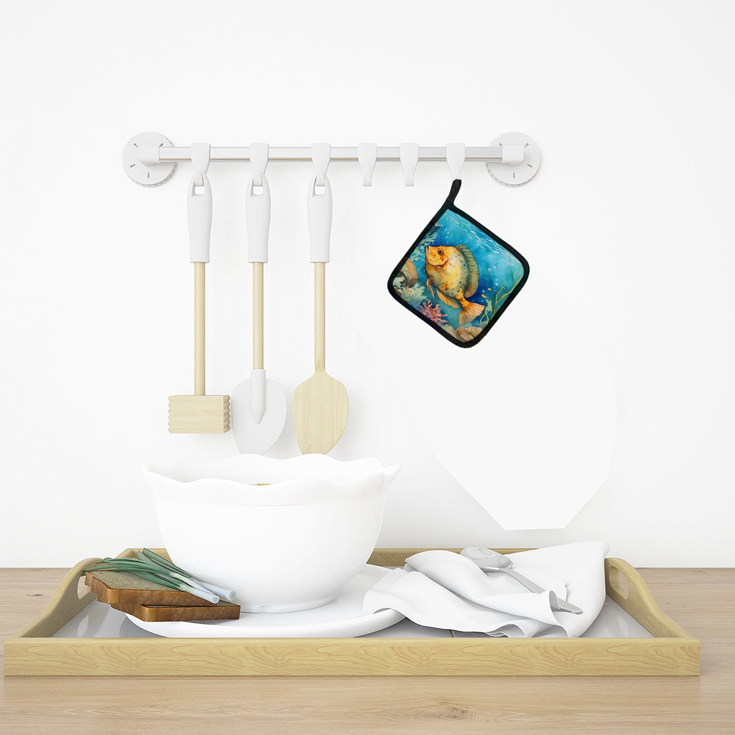 Flounder Pair of Pot Holders