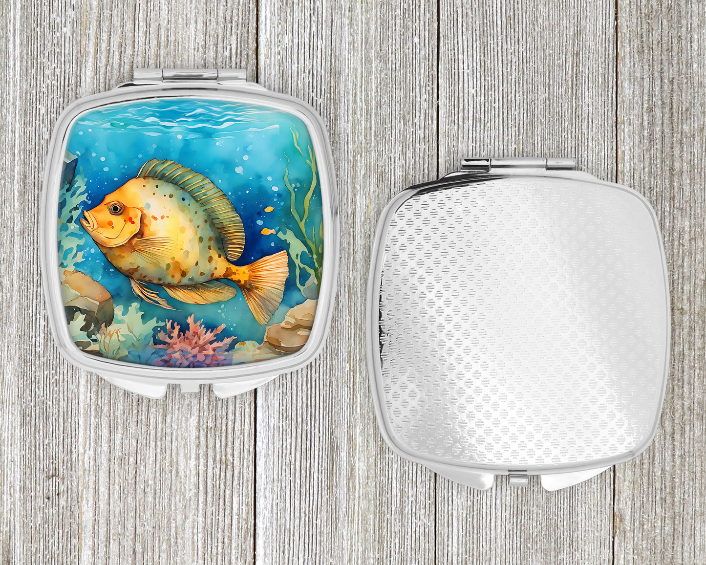 Flounder Compact Mirror