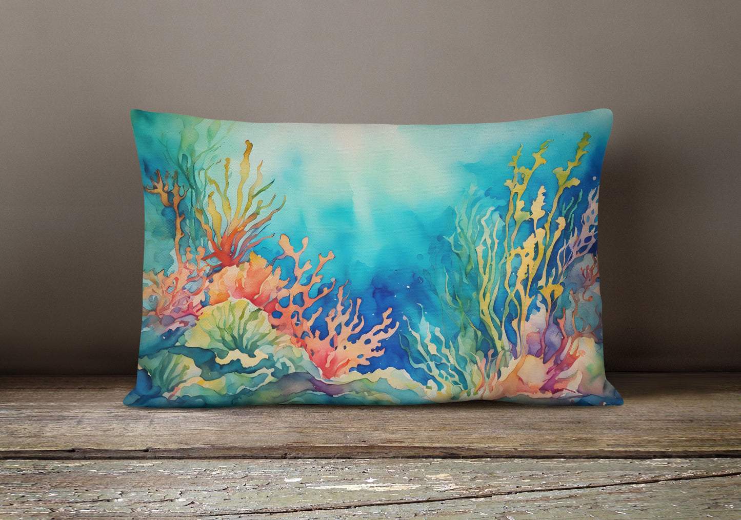 Seaweed Throw Pillow