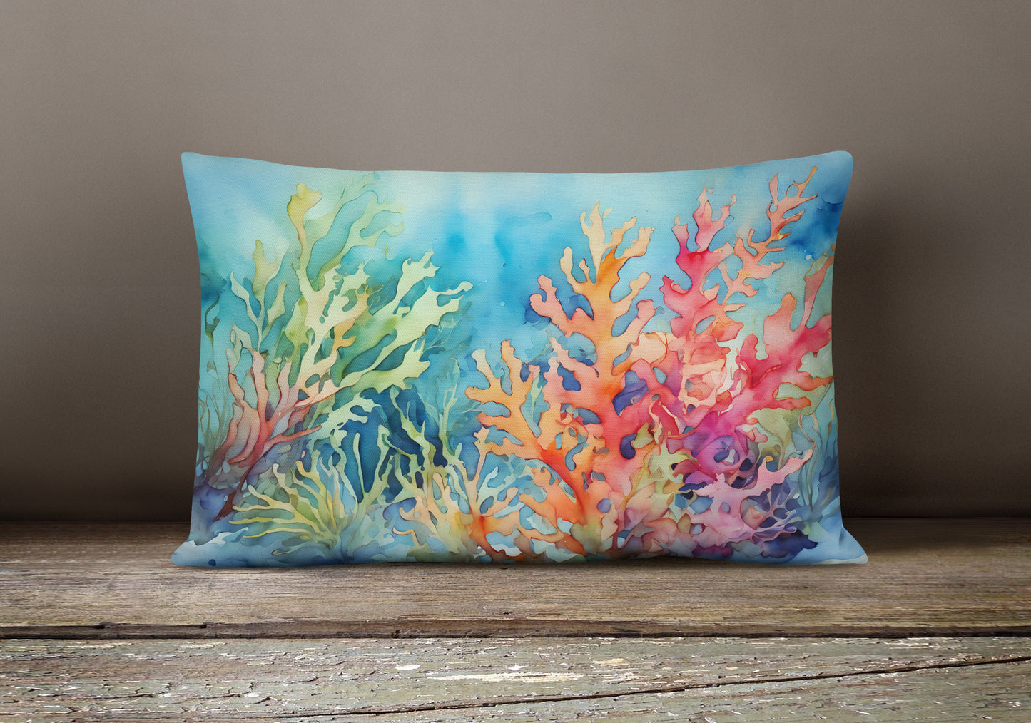 Seaweed Throw Pillow