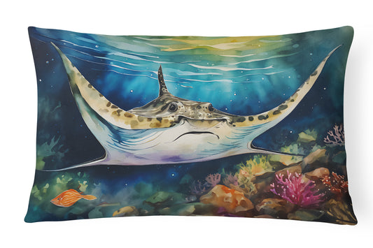 Buy this Sting Ray Throw Pillow