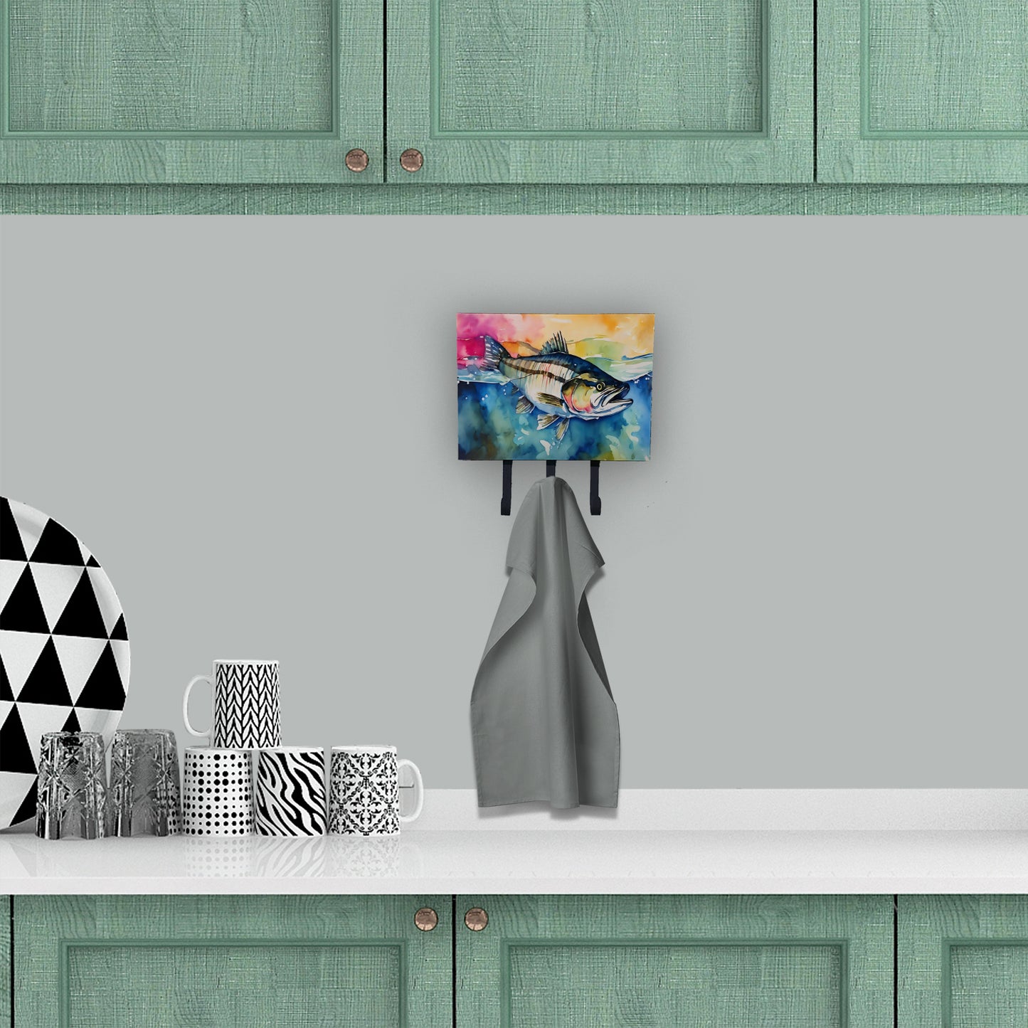 Striped Bass Leash or Key Holder