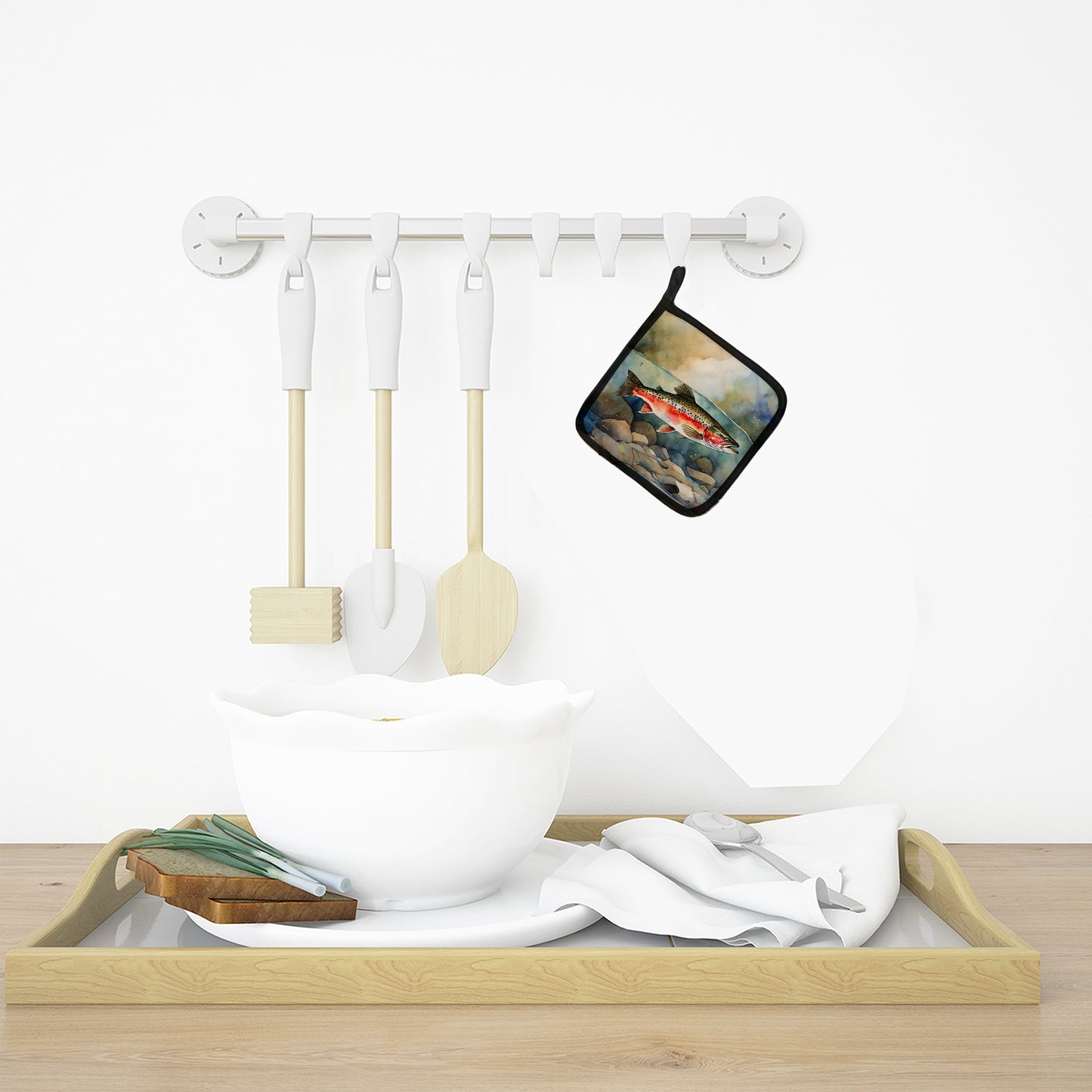 Trout Pair of Pot Holders