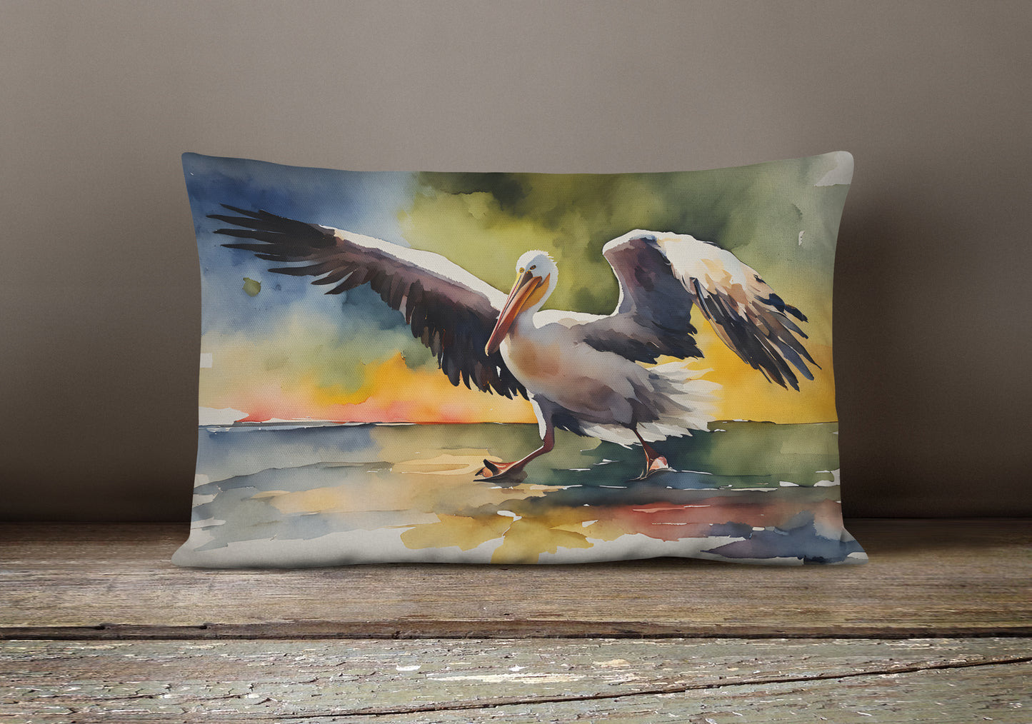 Pelican Throw Pillow