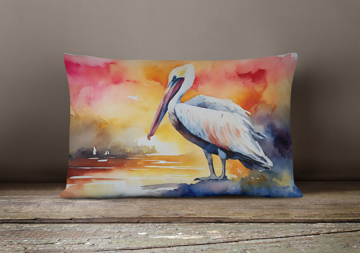 Pelican Throw Pillow