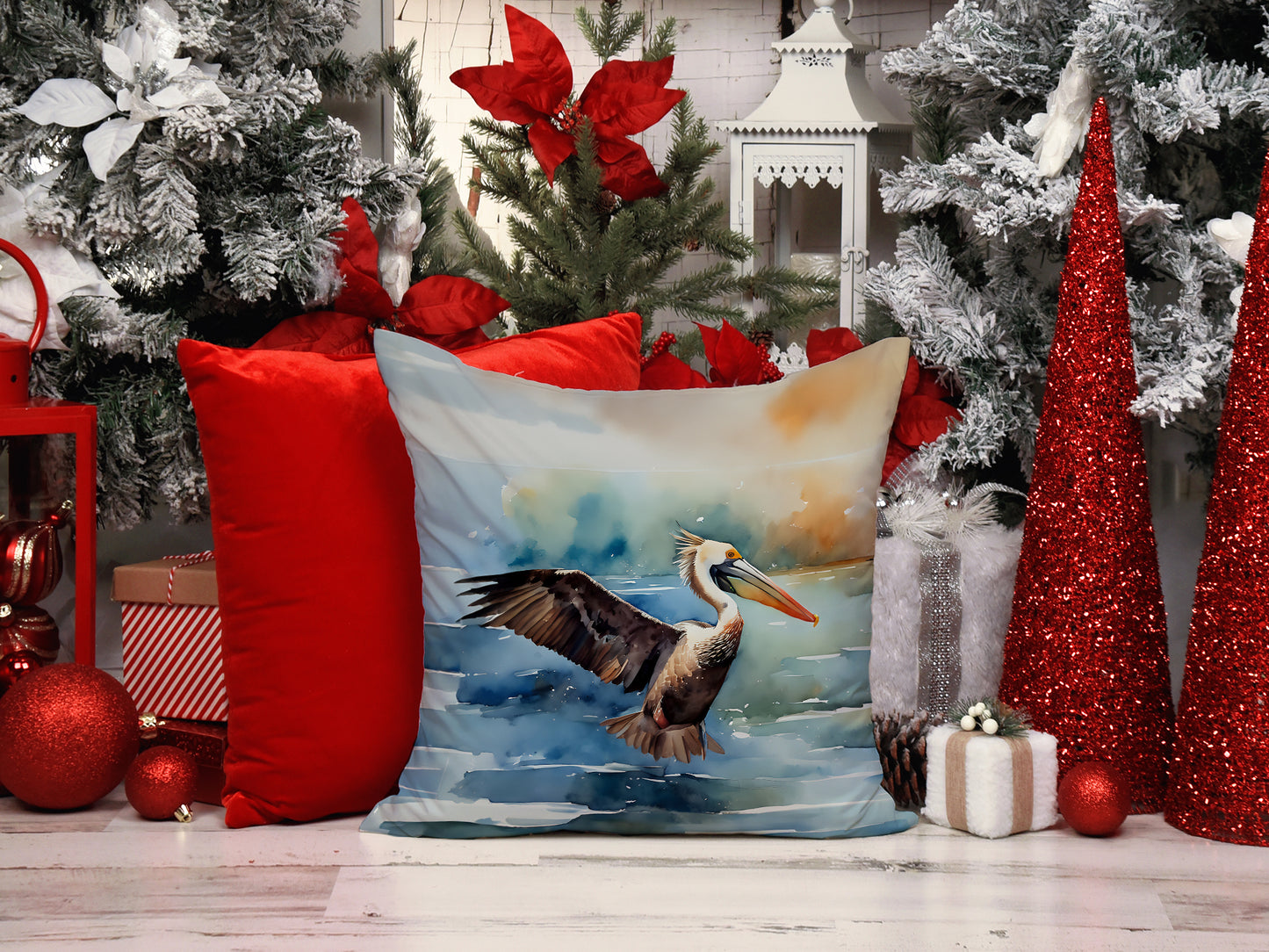 Pelican Throw Pillow