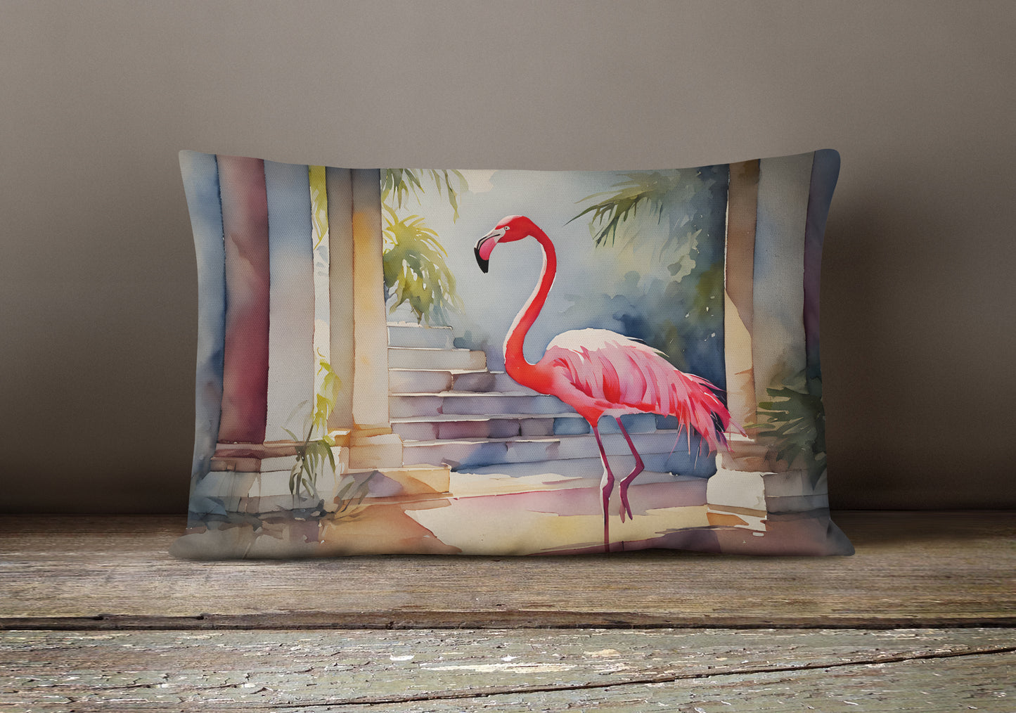 Flamingo Throw Pillow