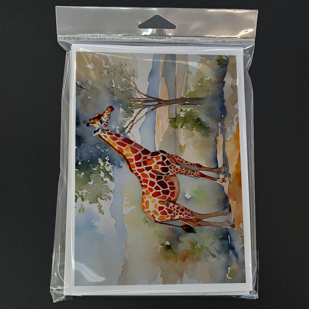 Giraffe Greeting Cards Pack of 8