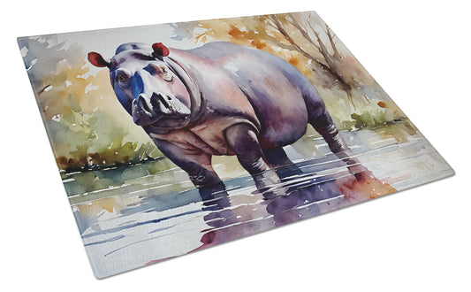 Buy this Hippopotamus Glass Cutting Board