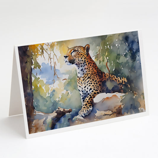 Buy this Leopard Greeting Cards Pack of 8