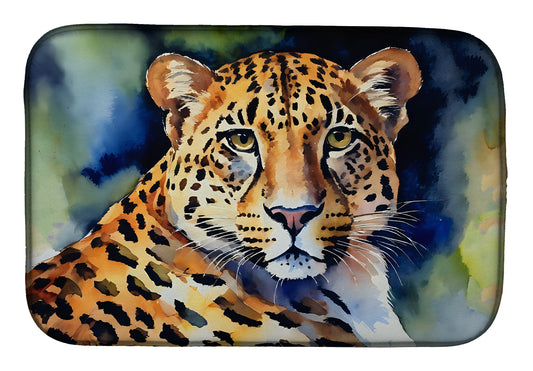 Buy this Leopard Dish Drying Mat