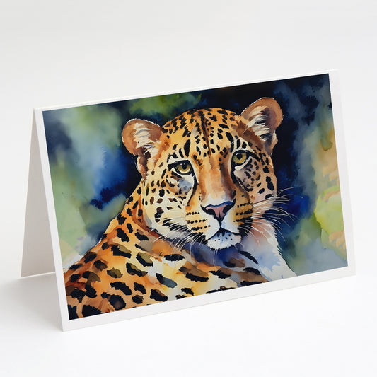 Buy this Leopard Greeting Cards Pack of 8