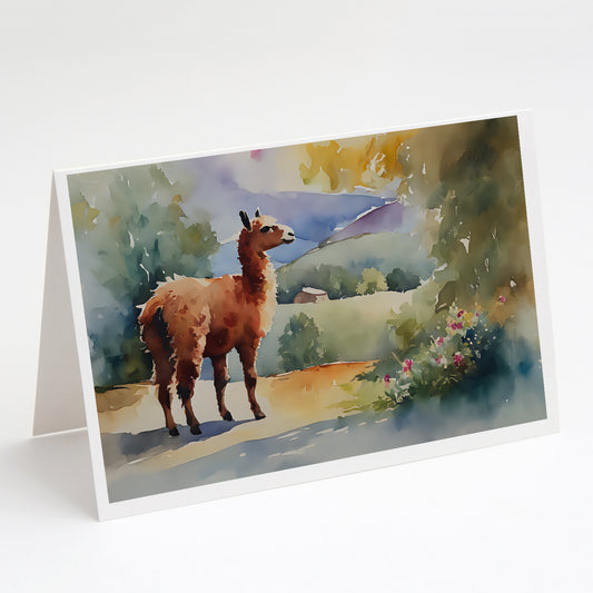 Buy this Llama Greeting Cards Pack of 8