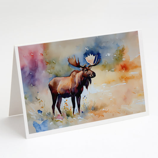Buy this Moose Greeting Cards Pack of 8