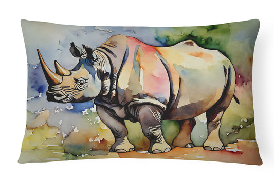 Buy this Rhinoceros Throw Pillow