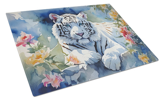 Buy this White Tiger Glass Cutting Board