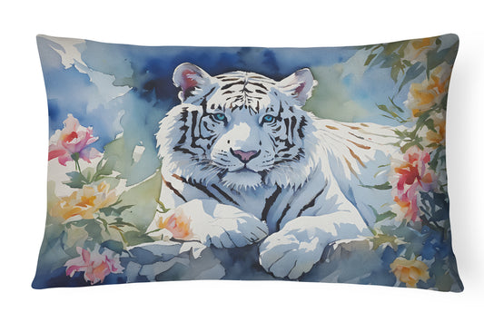 Buy this White Tiger Throw Pillow