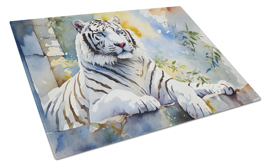 Buy this White Tiger Glass Cutting Board