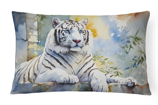 Buy this White Tiger Throw Pillow