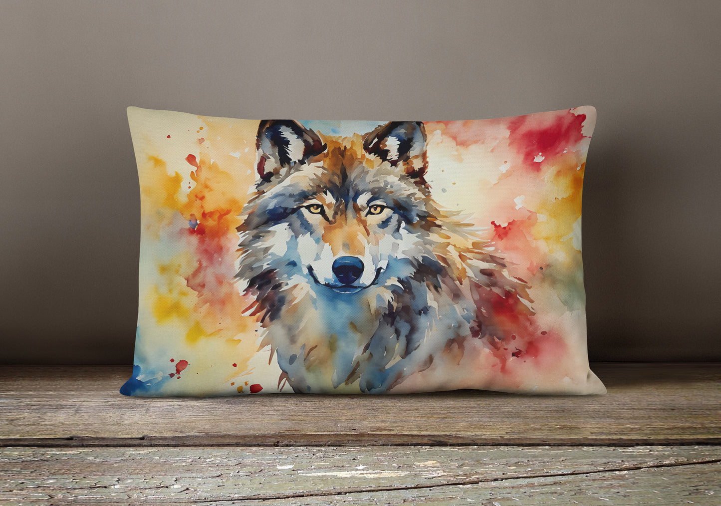 Wolves Wolf Throw Pillow