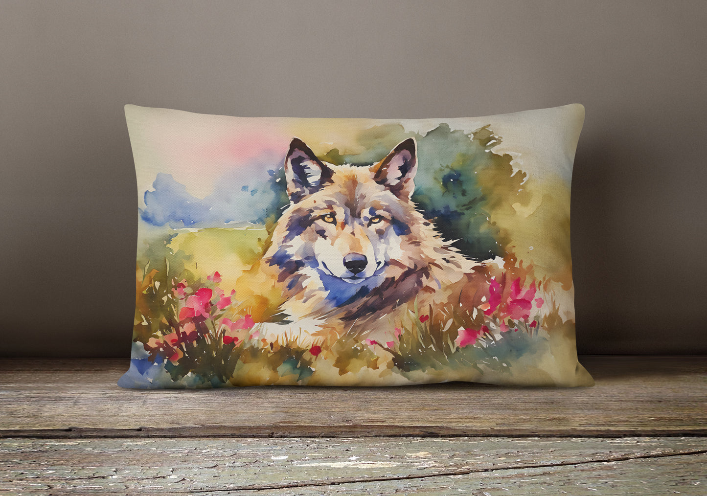 Wolves Wolf Throw Pillow