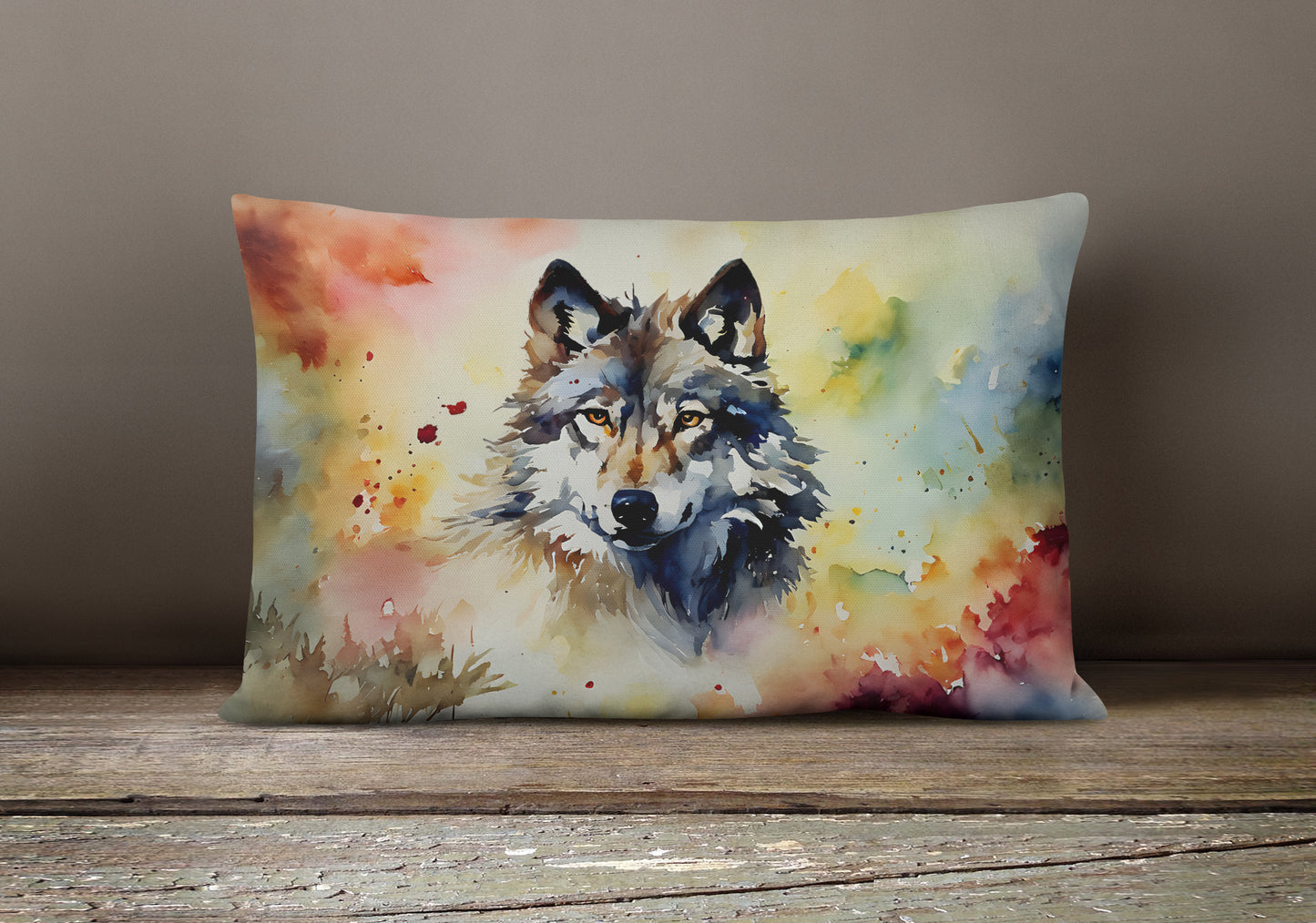 Wolves Wolf Throw Pillow