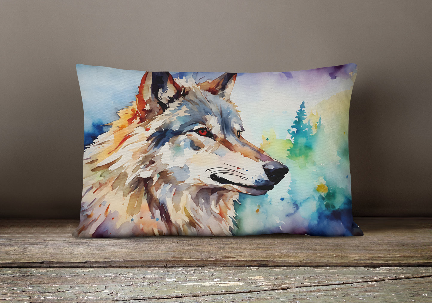 Wolves Wolf Throw Pillow