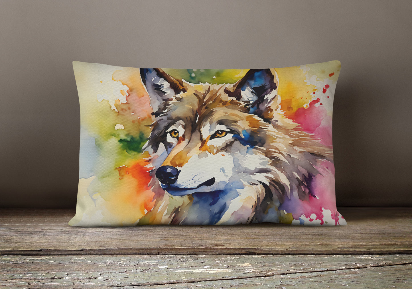 Wolves Wolf Throw Pillow