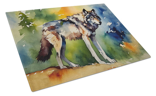 Buy this Wolves Wolf  Glass Cutting Board