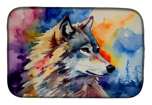 Buy this Wolves Wolf  Dish Drying Mat