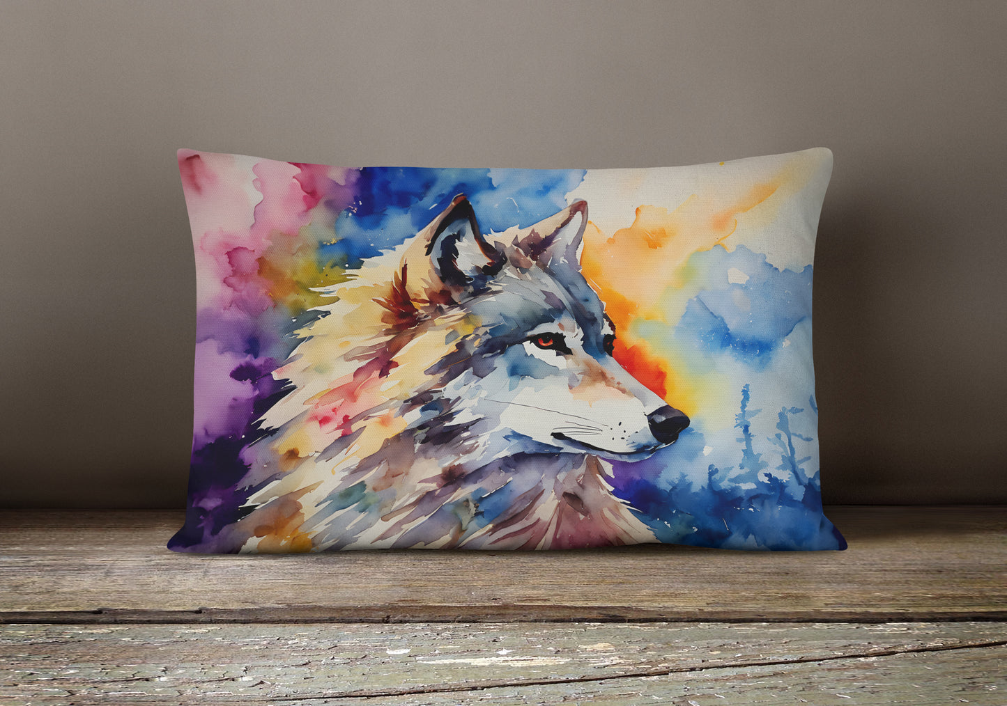 Wolves Wolf Throw Pillow