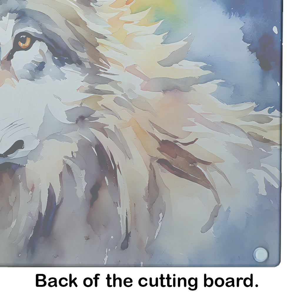 Wolves Wolf Glass Cutting Board