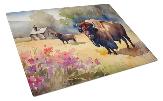 Buy this Wood Bison Glass Cutting Board