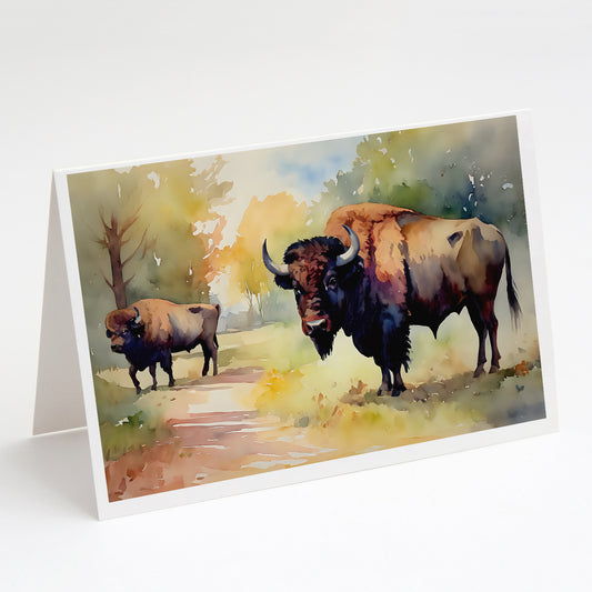 Buy this Wood Bison Greeting Cards Pack of 8