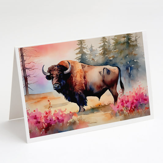 Buy this Wood Bison Greeting Cards Pack of 8