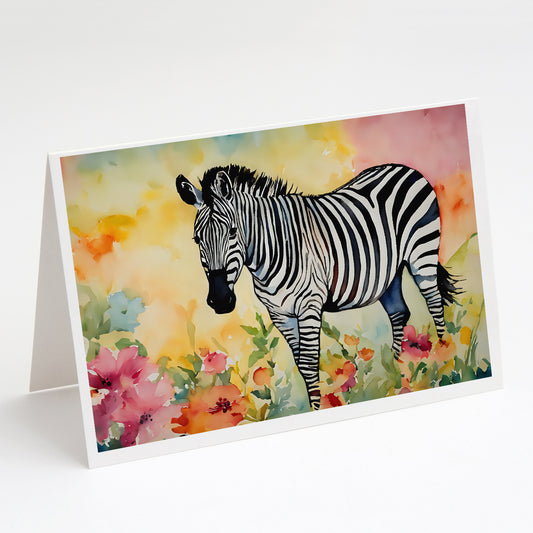 Buy this Zebra Greeting Cards Pack of 8