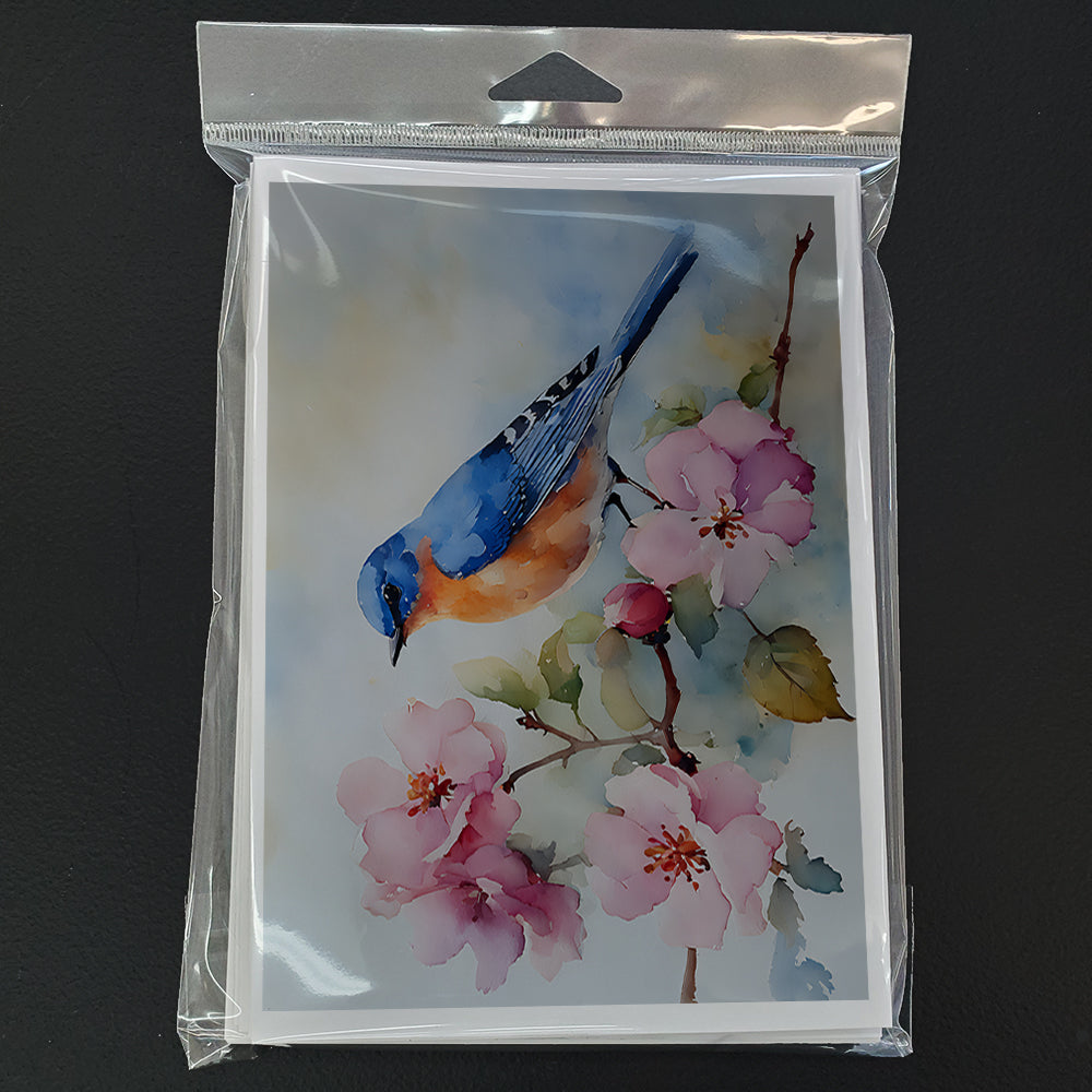 Bluebird Greeting Cards Pack of 8