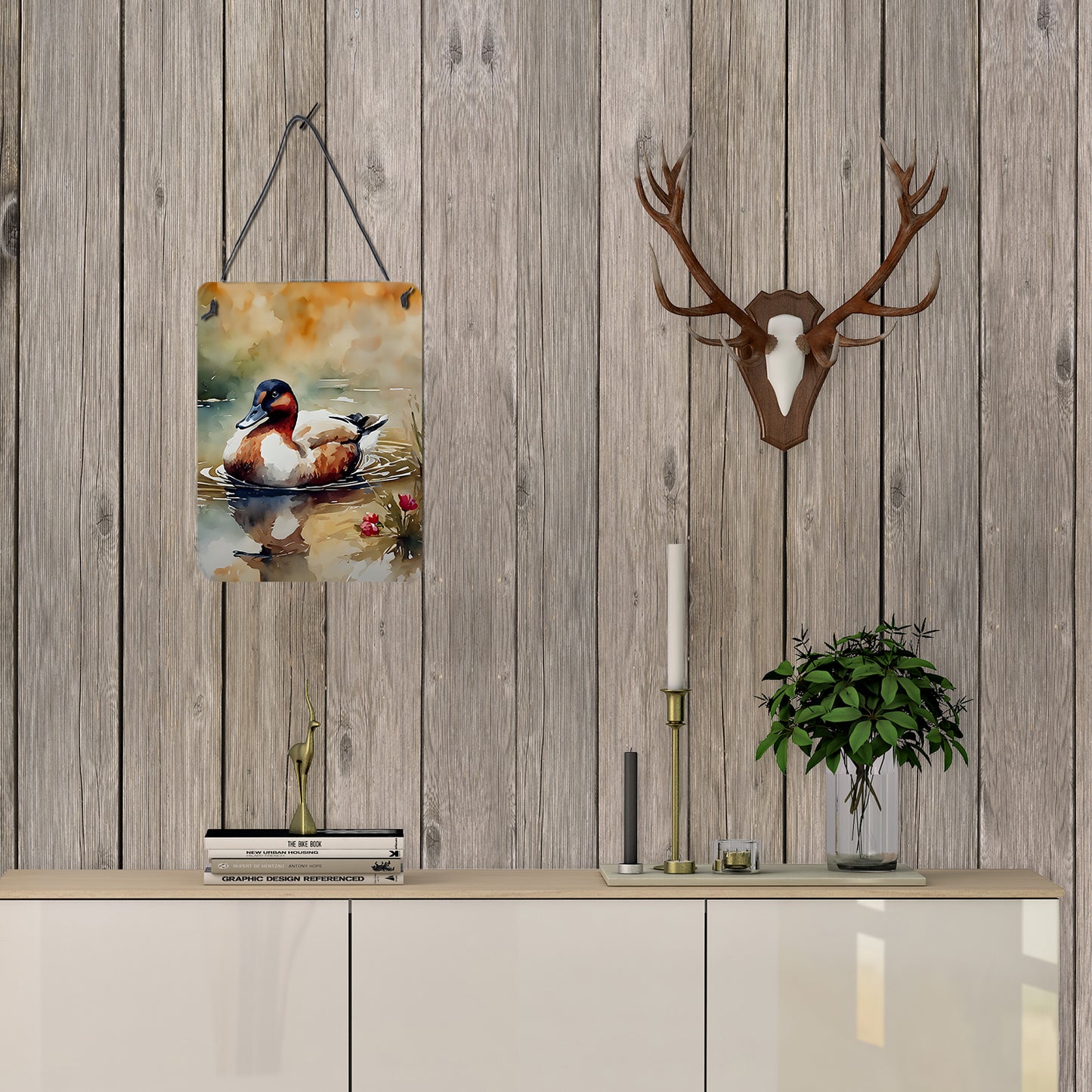 Canvasback Wall or Door Hanging Prints