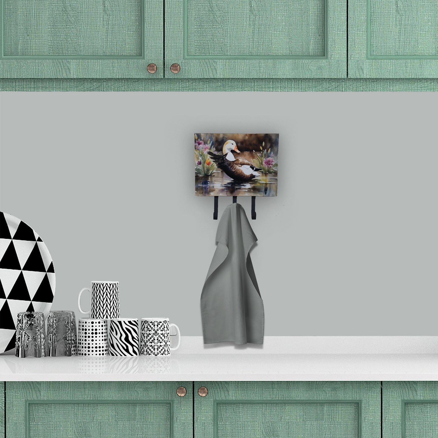 Common Eider Duck Leash or Key Holder