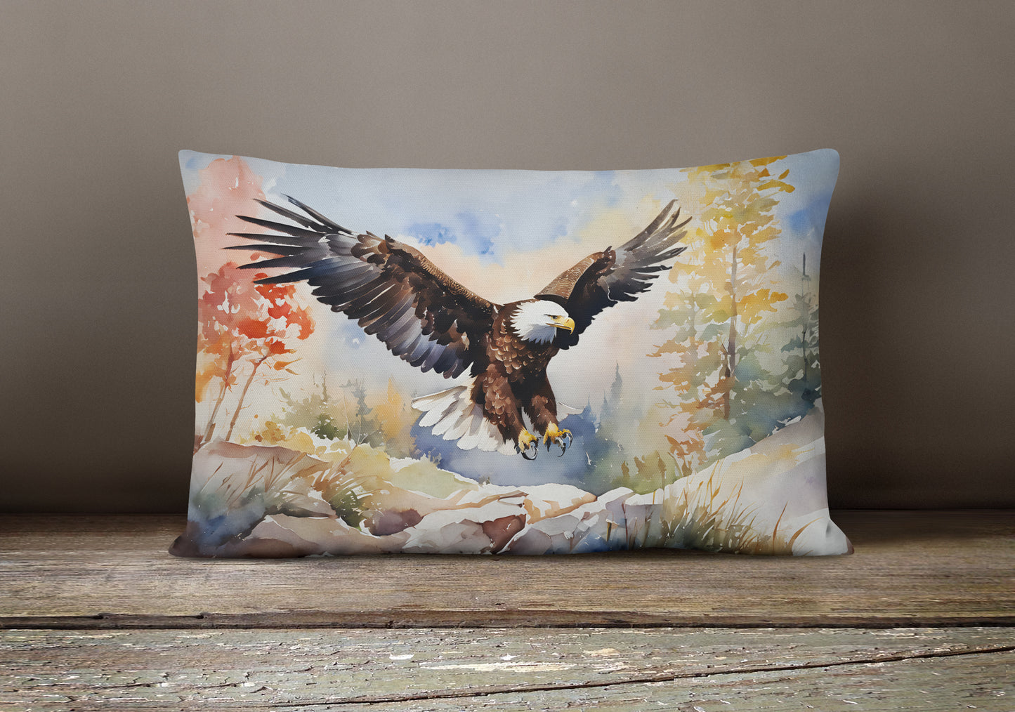 Eagle Throw Pillow