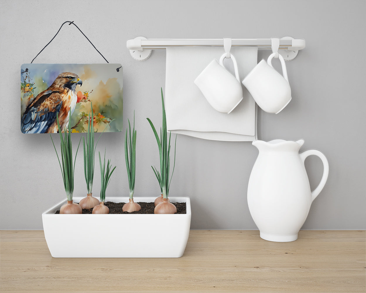 Hawk Wall or Door Hanging Prints