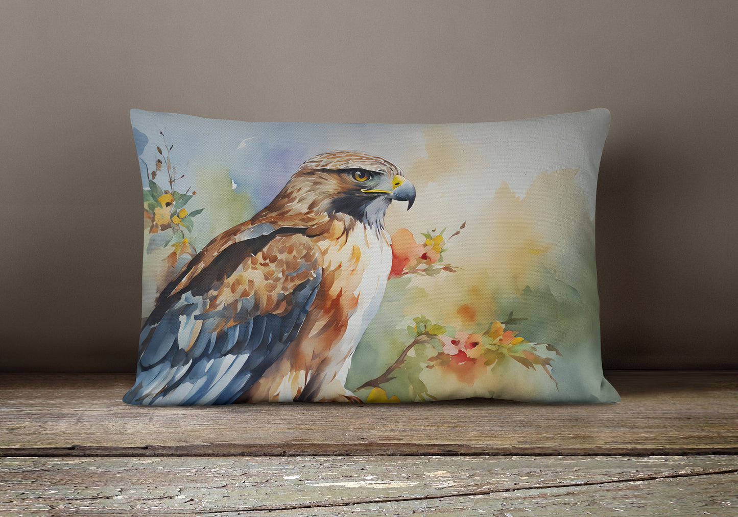 Hawk Throw Pillow