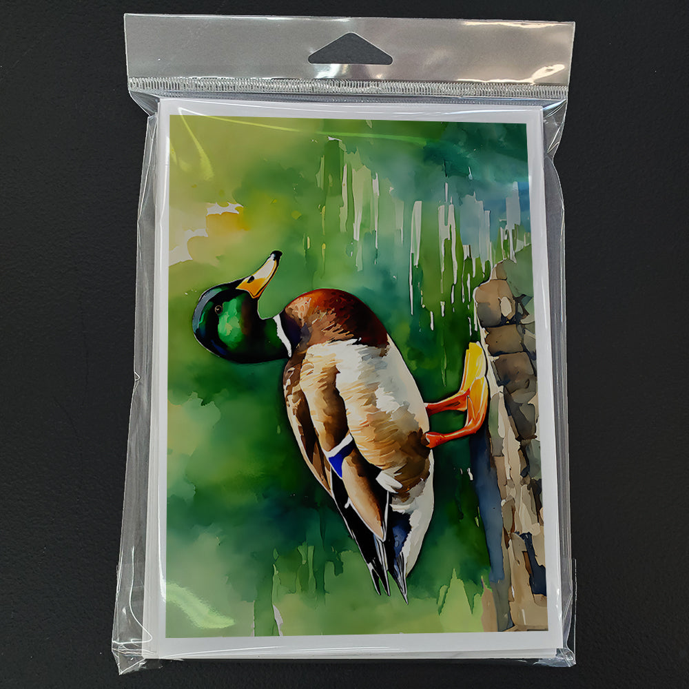 Mallard Greeting Cards Pack of 8