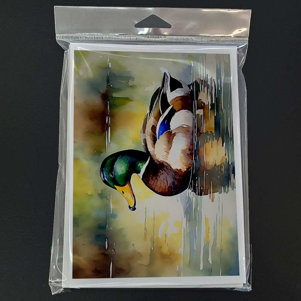 Mallard Greeting Cards Pack of 8
