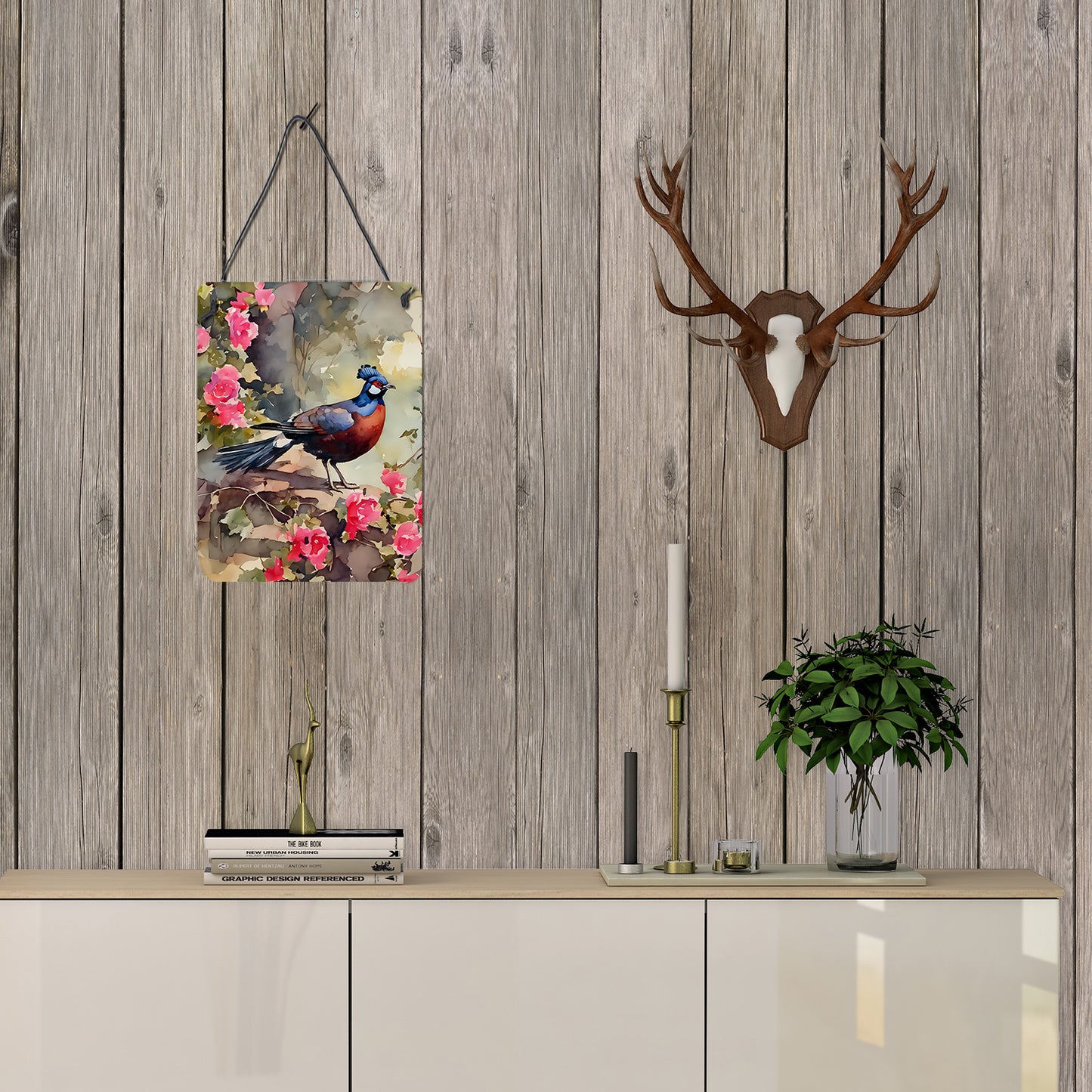 Pheasant Wall or Door Hanging Prints