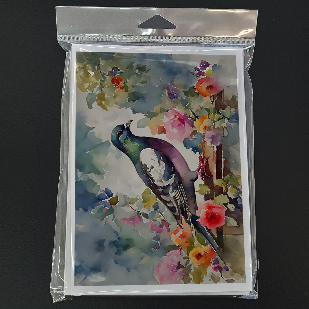 Pigeon Greeting Cards Pack of 8
