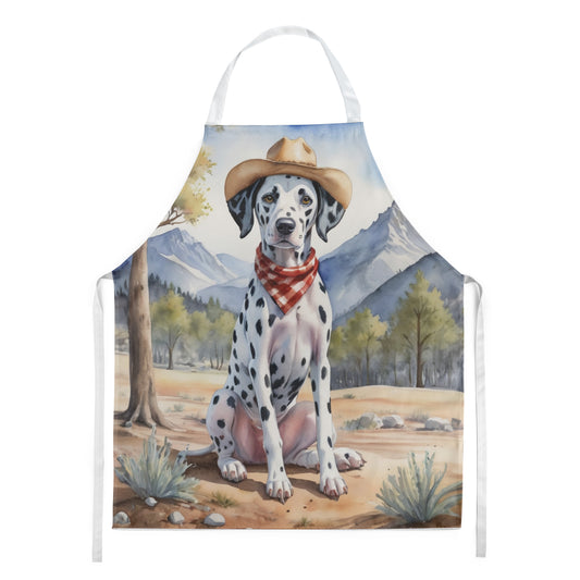 Buy this Dalmatian Cowboy Welcome Apron