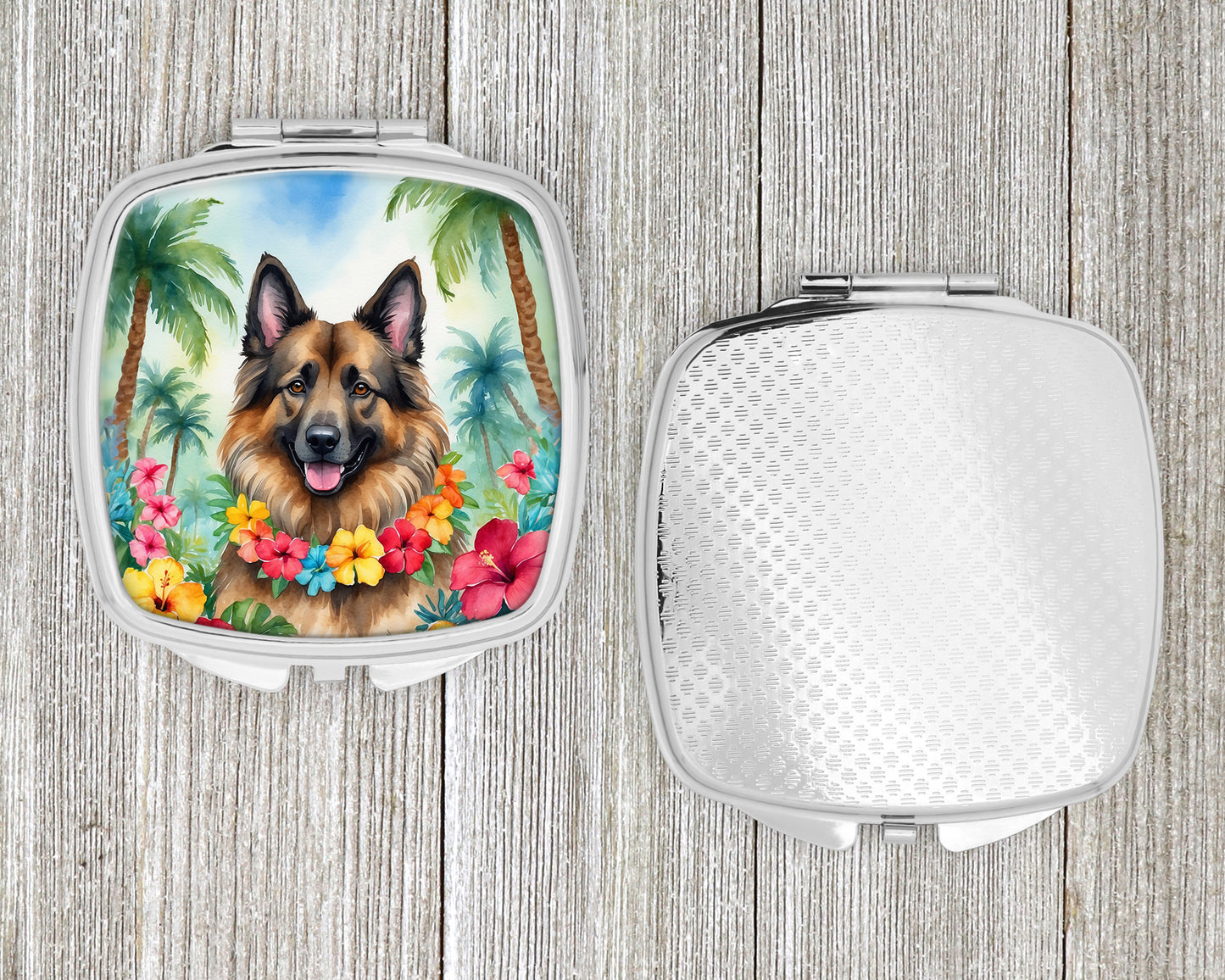 Belgian Tervuren Luau Compact Mirror